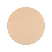 TREND VELOURS TEPPICH JOY RUND - Beige, Textil (100/100cm) - Snapstyle