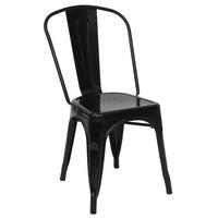STUHL METALL Schwarz - Schwarz, Metall (45/87/43cm) - MCW
