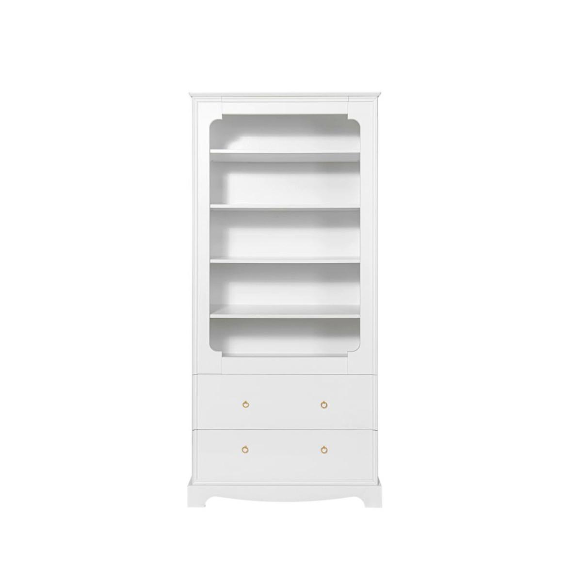 BÜCHERREGAL Royal Weiß - Weiß, Holzwerkstoff (90/195/43cm) - Petits-meubles