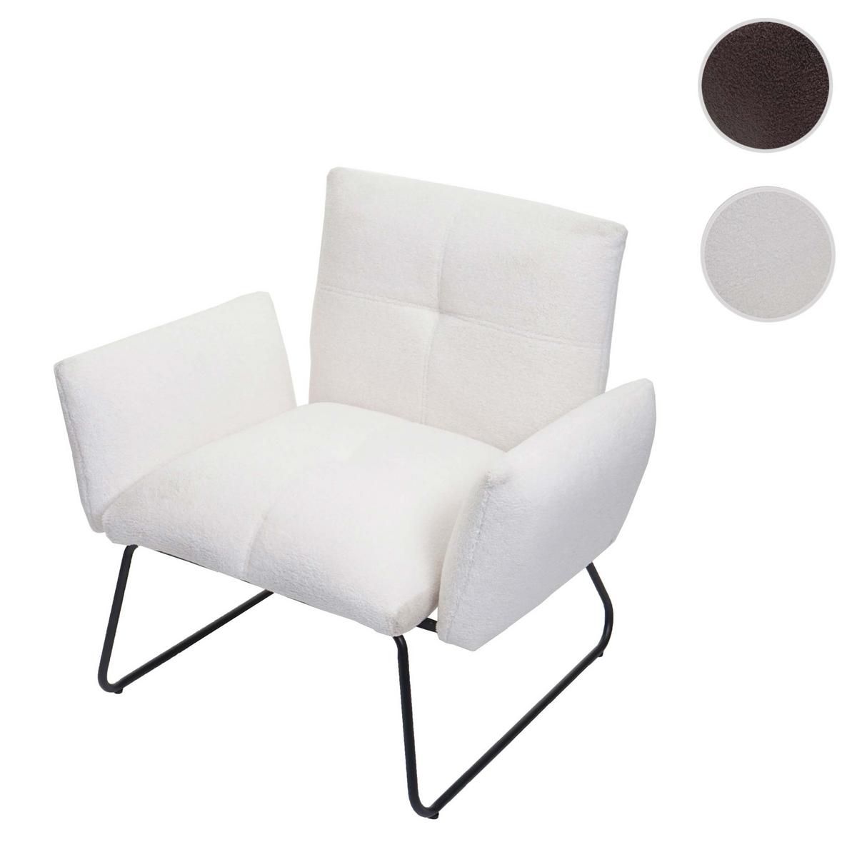LOUNGE-SESSEL Weiß - Weiß, Textil (87/79/70cm) - MCW