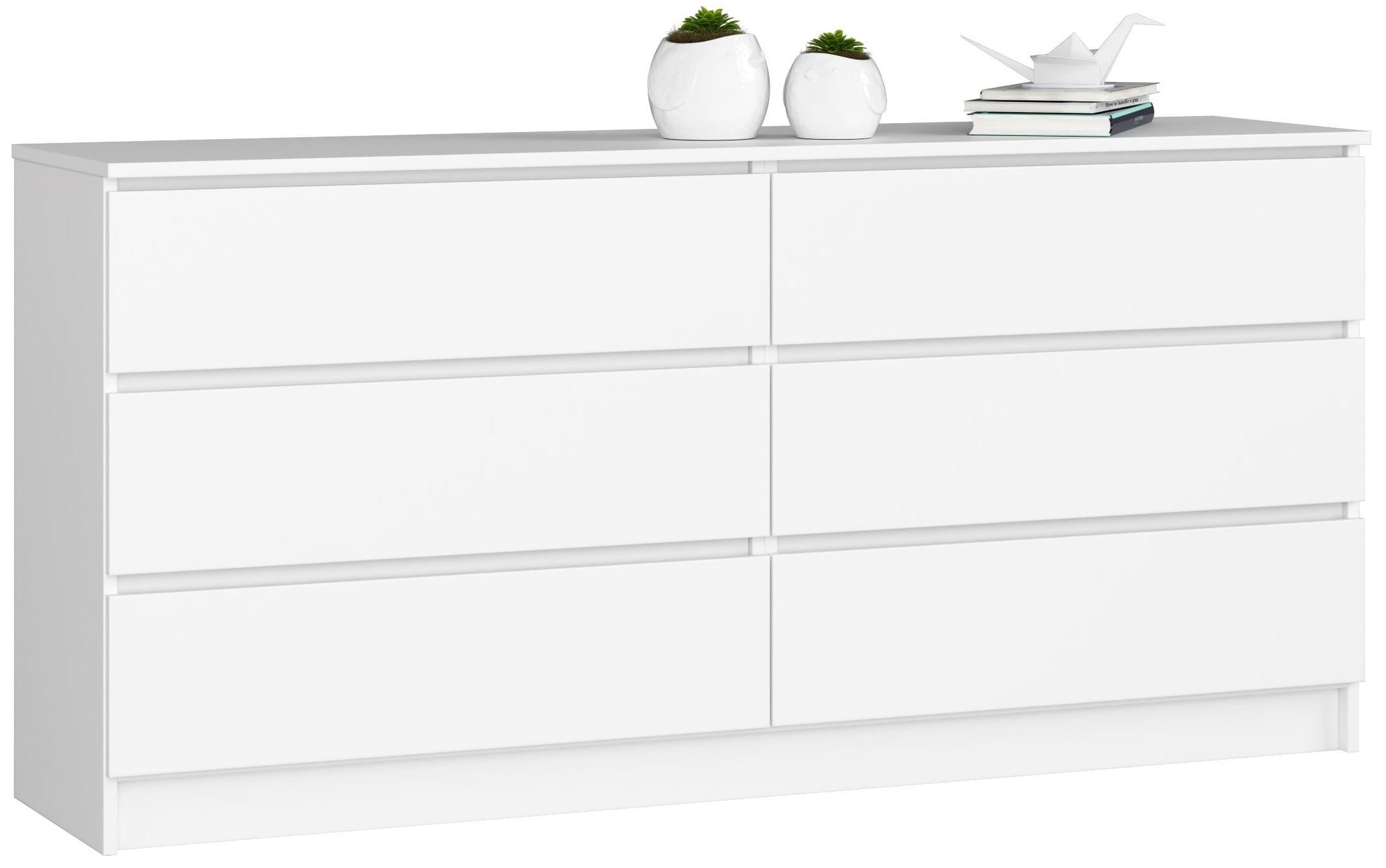KOMMODE Weiß 77/160/40 - Weiß, Holzwerkstoff (160/77/40cm) - RAUMHIRSCH FURNITURE