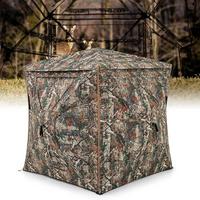 JAGDZELT Camouflage - Multicolor, Textil (148/164/148cm) - COSTWAY