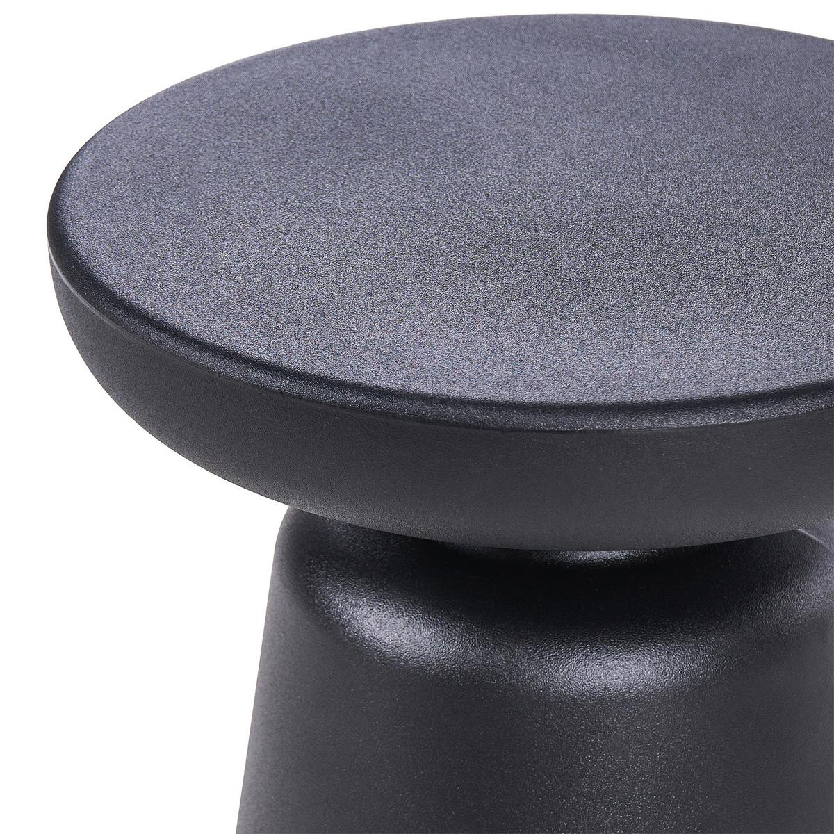 BEISTELLTISCH Schwarz Tofet - Schwarz, Kunststoff (39/39/44cm) - Beliani
