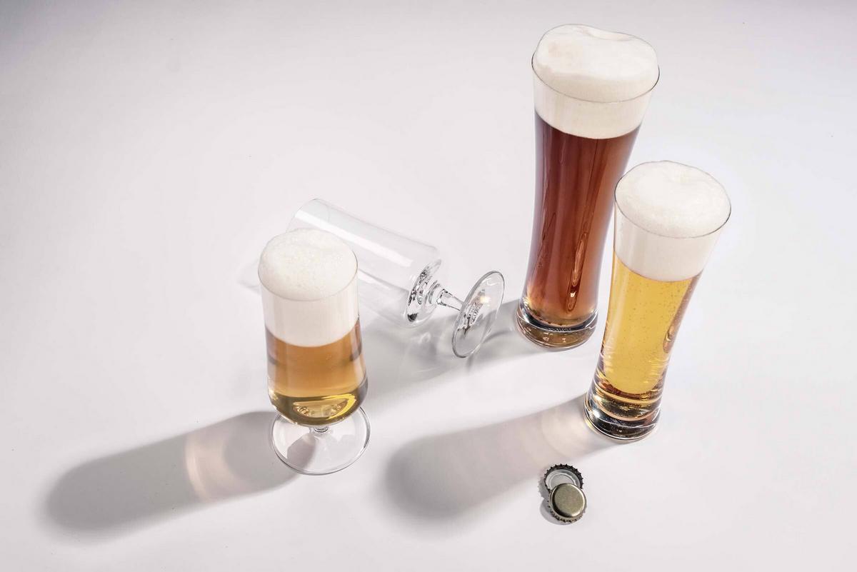 PILSGLÄSER Beer Basic transparent 0,3 Liter 4er Set - Transparent, Glas (0.3L) - Schott Zwiesel