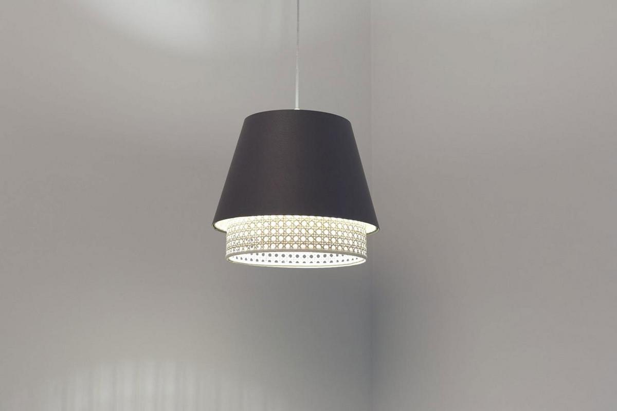 HÄNGELEUCHTE Grau 30/27 cm - Grau, Kunststoff (30/1.3/27cm) - ONZENO