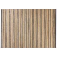 TEPPICH geflochten Budho 230/160 cm - Grau, Naturmaterialien (160/230cm) - Beliani