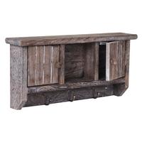 SCHLÜSSELBRETT Braun - Braun, Holz (40/19/8cm) - MCW