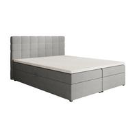 POLSTERBETT Topiq 164/203/103 hellgrau - Hellgrau, Holzwerkstoff/Textil (160/200cm) - Beautysofa