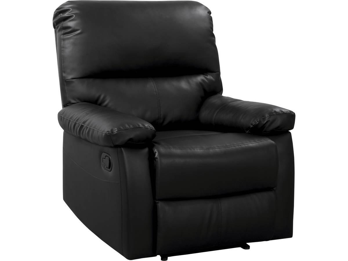 SESSEL lincoln Schwarz - Schwarz, Textil (89/103/90cm) - Habitat Garten
