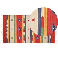 KELIM-TEPPICH Alapars 150/80 cm - Multicolor, Textil (80/150cm) - Beliani