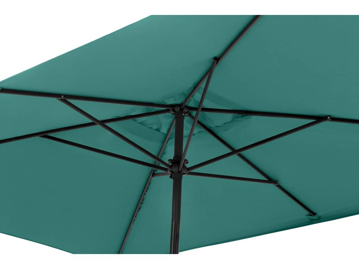 SONNENSCHIRM sol 2 Grün - Grün, Metall (300/200cm) - Habitat Garten