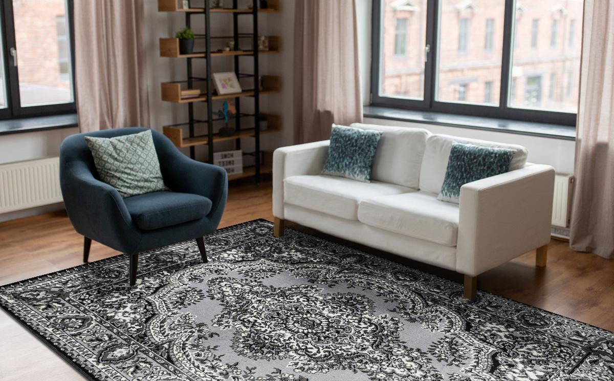 TEPPICH MORAD 160/220 cm - Grau, Textil (160/220cm) - rugsX