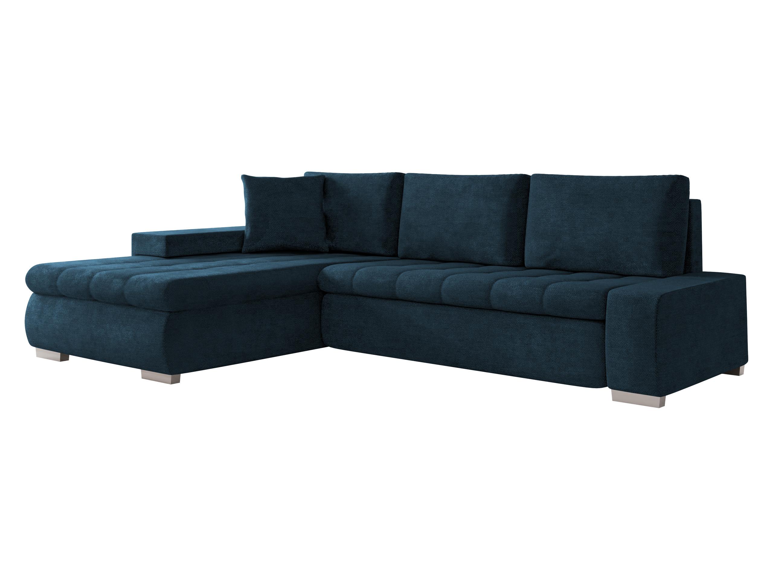 ECKSOFA Orkan Mini - Blau, Holz/Textil (265/185cm) - MIRJAN24