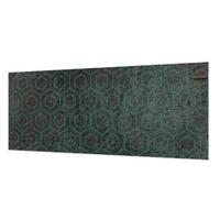 FOTOTAPETE 250x104 cm - Geometrisches Muster - Braun, Textil (250/104cm) - Wallfluent