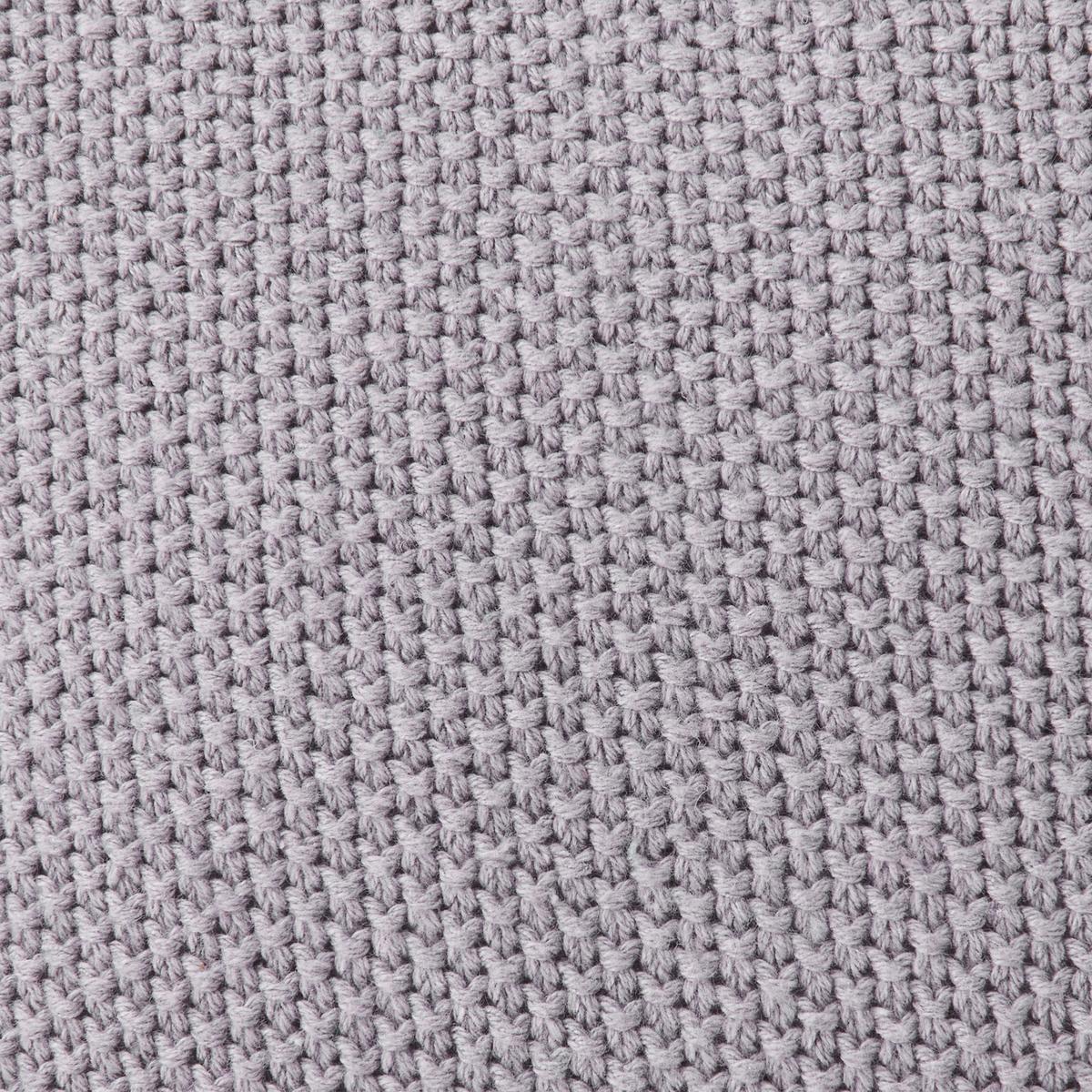 DEKOKISSEN 2er-Set Grau 35/35 cm Shadoor - Schwarz/Grau, Naturmaterialien (35/35cm) - Beliani