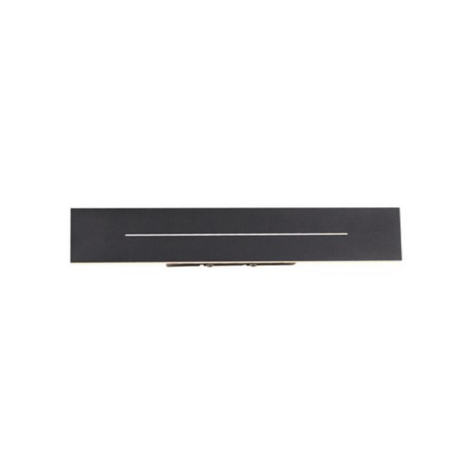 LED-WANDLEUCHTE Radiance 5/4/30 cm - Schwarz, Metall (4/30/5cm) - ZMH