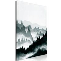 KUNSTDRUCK Schwarz-Weiß 40/60 cm - Schwarz, Textil (40/60cm) - KUNSTLOFT