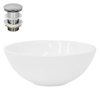 WASCHBECKEN - Weiß, Keramik (28/11.6/28cm) - ML-DESIGN