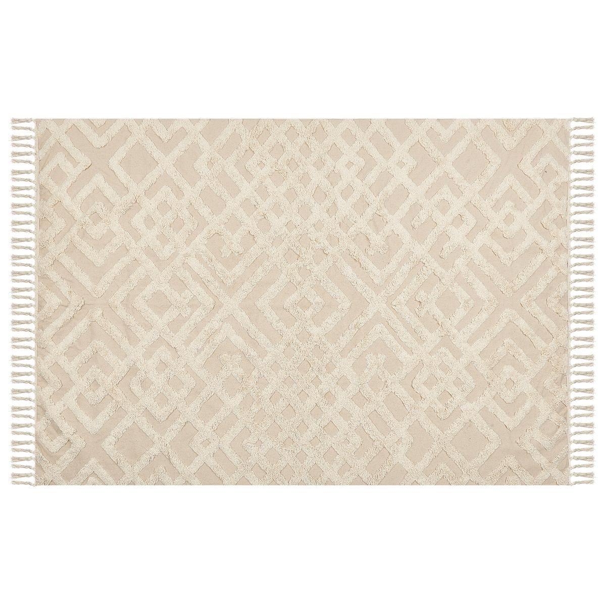 KURZFLOR-TEPPICH Ardahan 200/140 cm - Beige, Textil (140/200cm) - Beliani