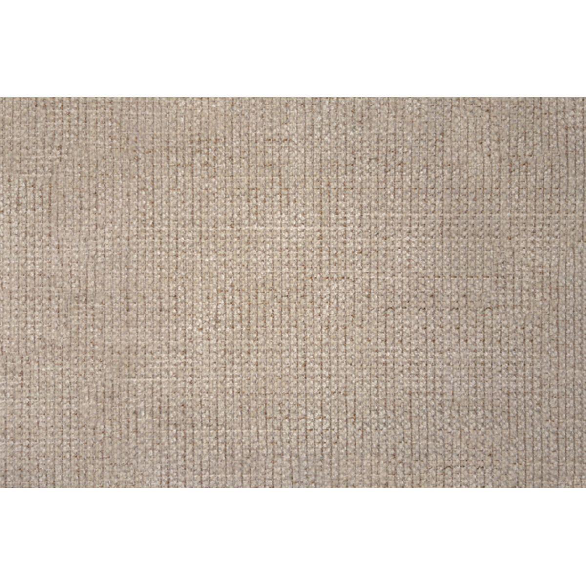 KOPFTEIL Modell Linien – Beigebrauner Stoff 200 cm - Beige/Braun, Karton/Holz (200/120/10cm) - Sommeil de Plomb