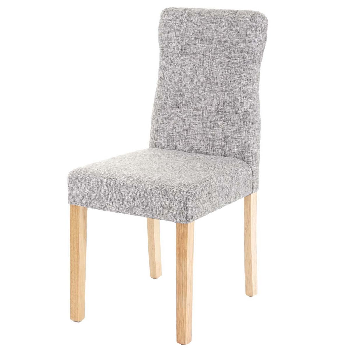 ESSZIMMERSTUHL Grau 6er-Set - Grau, Textil (41/88/55cm) - MCW