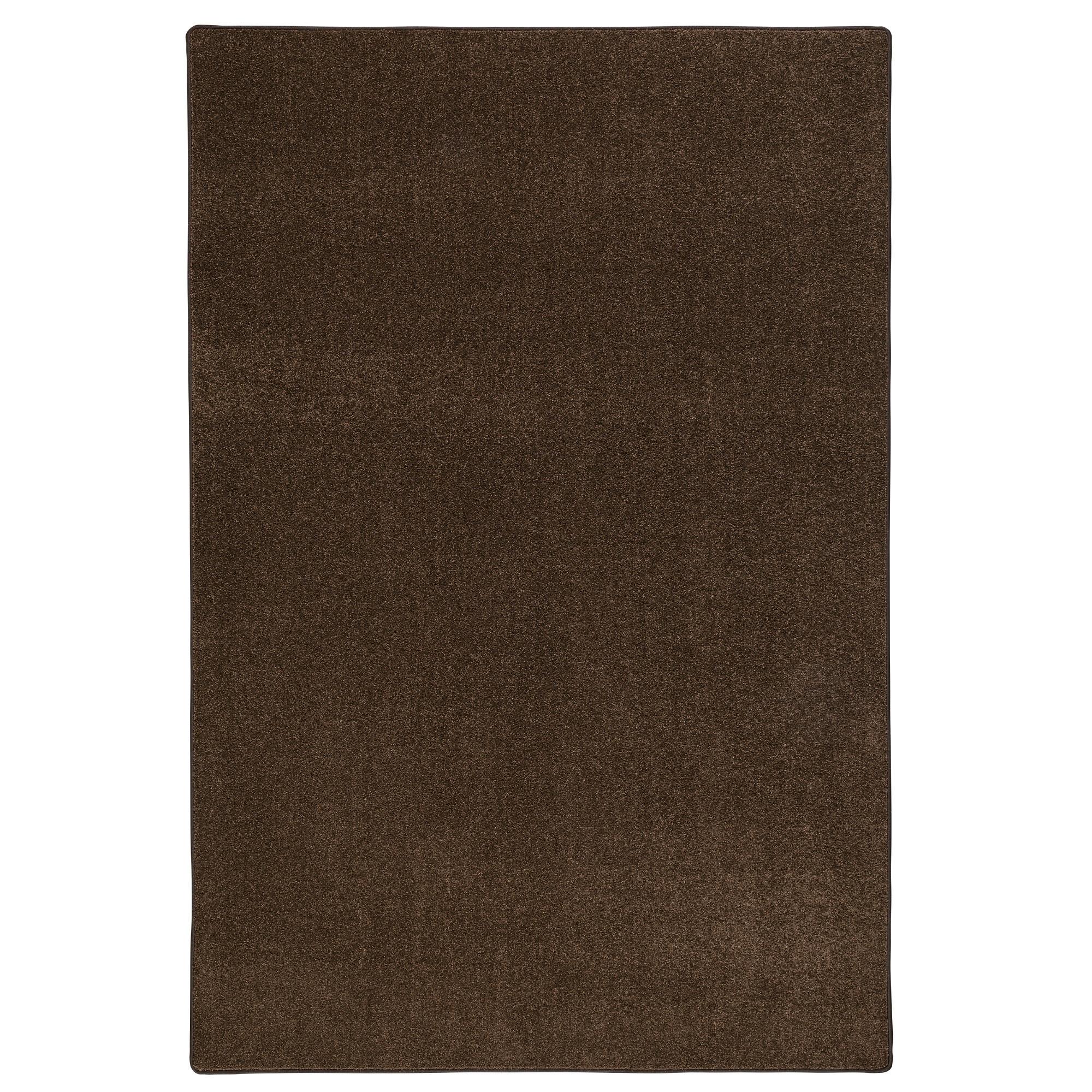 HOCHFLOR VELOURS TEPPICH LUNA - Dunkelbraun, Textil (80/400cm) - Snapstyle
