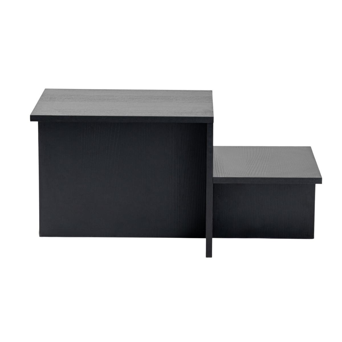COUCHTISCH mit 2 Ebenen - harmony 77/40/40 cm - Eichefarben, Holzwerkstoff (59/40/40cm) - Calicosy