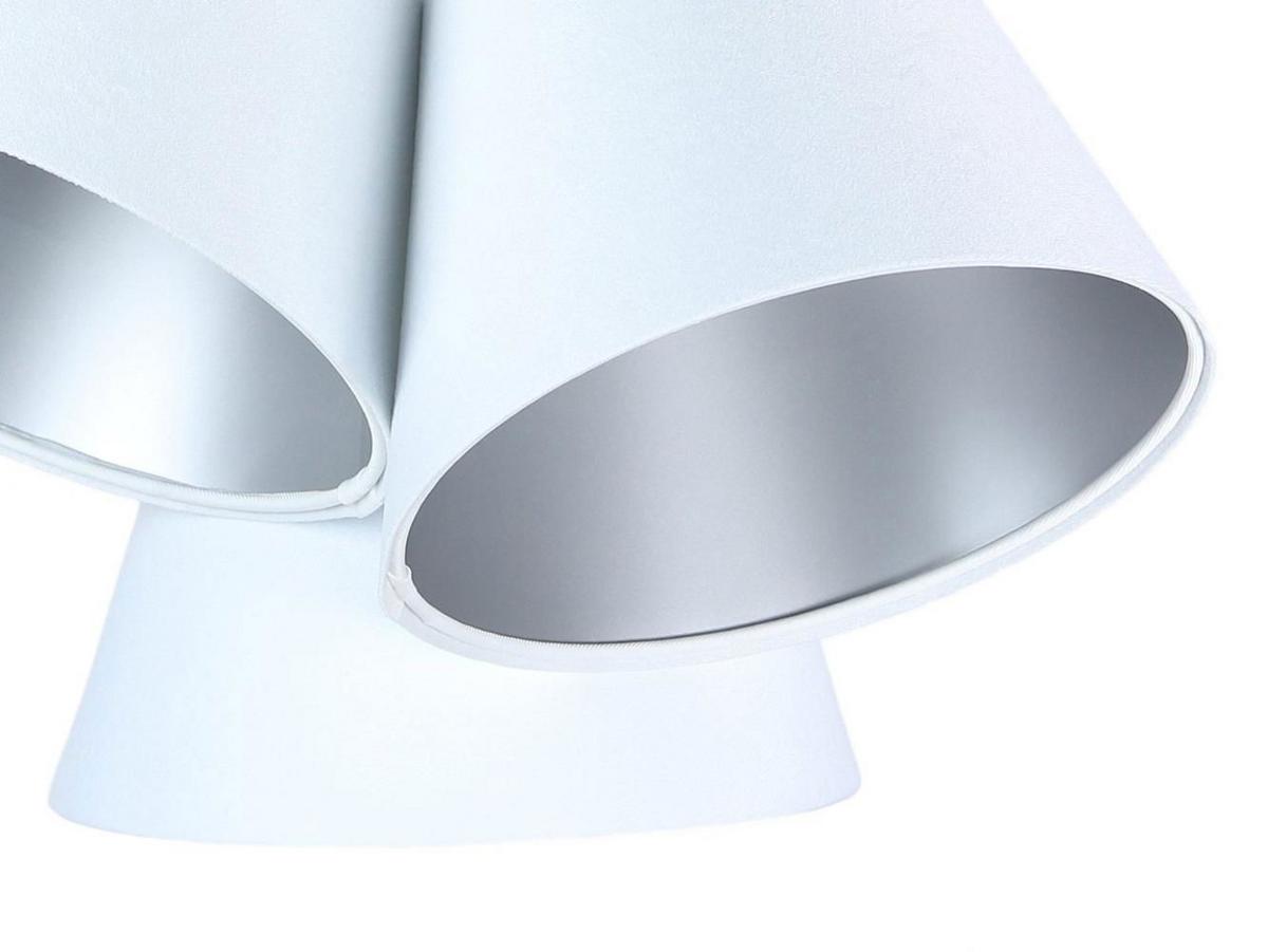 HÄNGELEUCHTE Silber 26/19 cm - Silberfarben, Kunststoff (26/0.8/19cm) - ONZENO