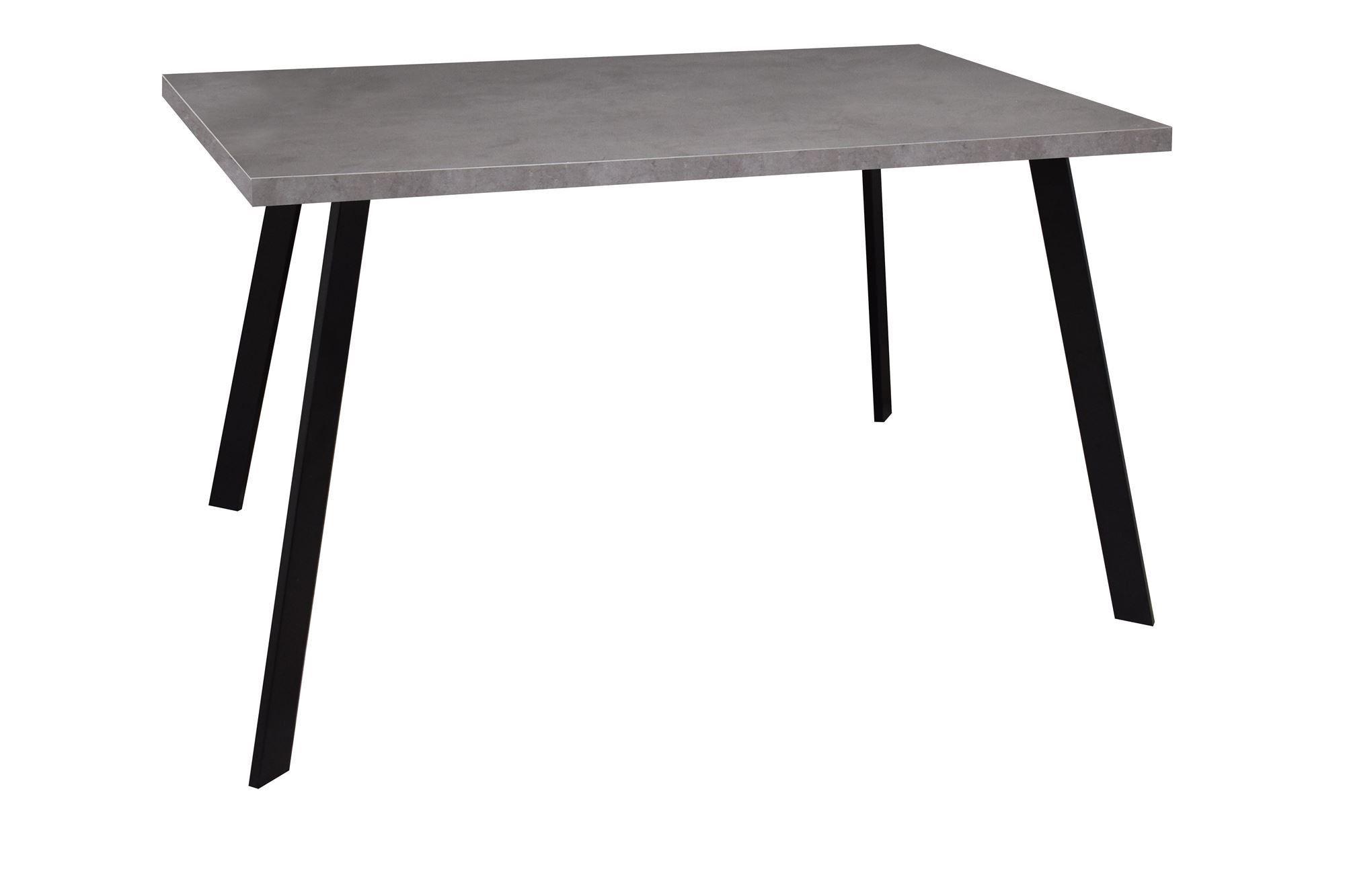 BARTISCH Elatha 80x50x75 schwarz matt/graphit - Grau, Metall (80/50/75cm) - 58aufmkessel