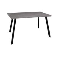 BARTISCH Elatha 80x50x75 schwarz matt/graphit - Grau, Metall (80/50/75cm) - 58aufmkessel