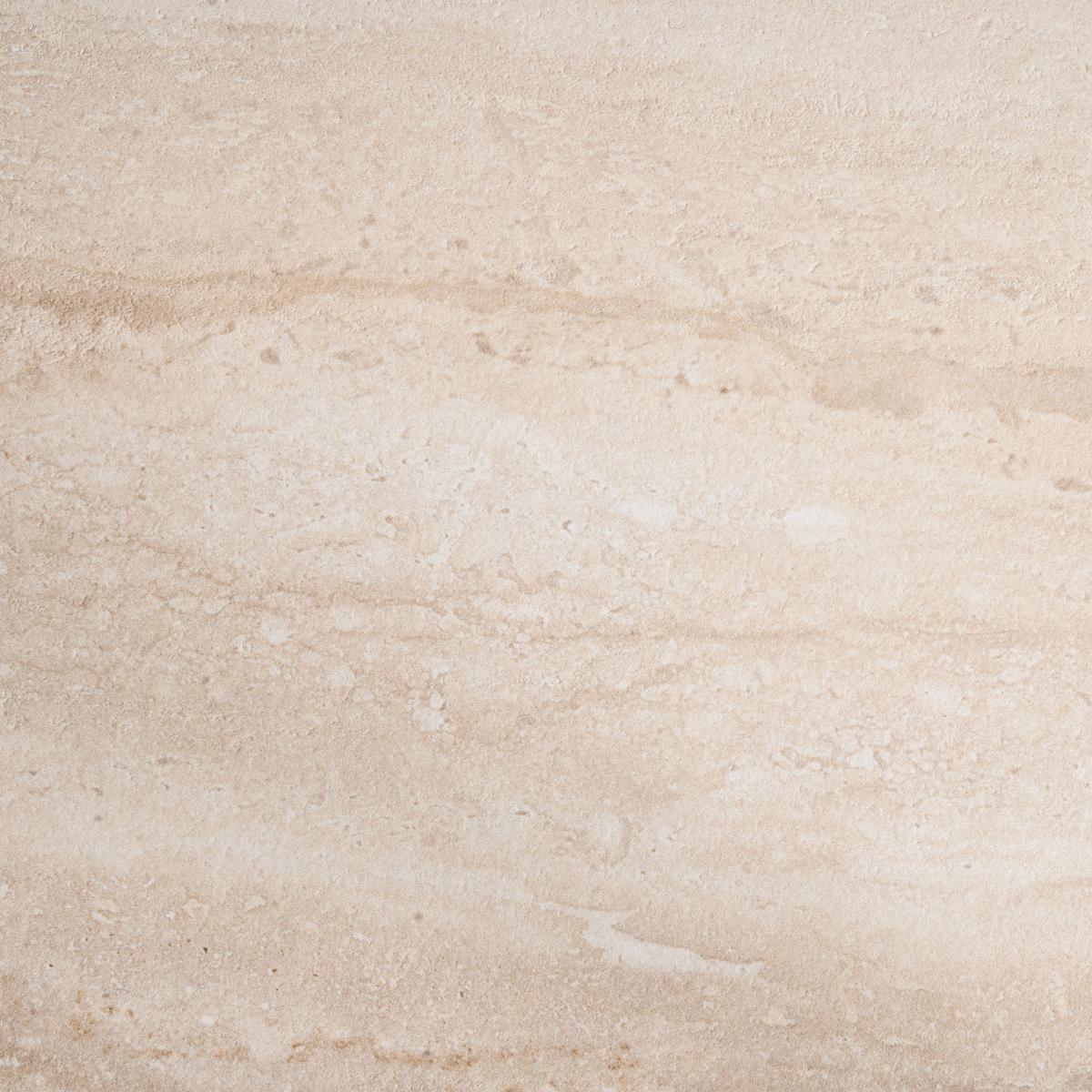 GARTENTISCH 160/90 cm Stein Travertinoptik Rodallo - Beige, Stein (160/90/75cm) - Beliani