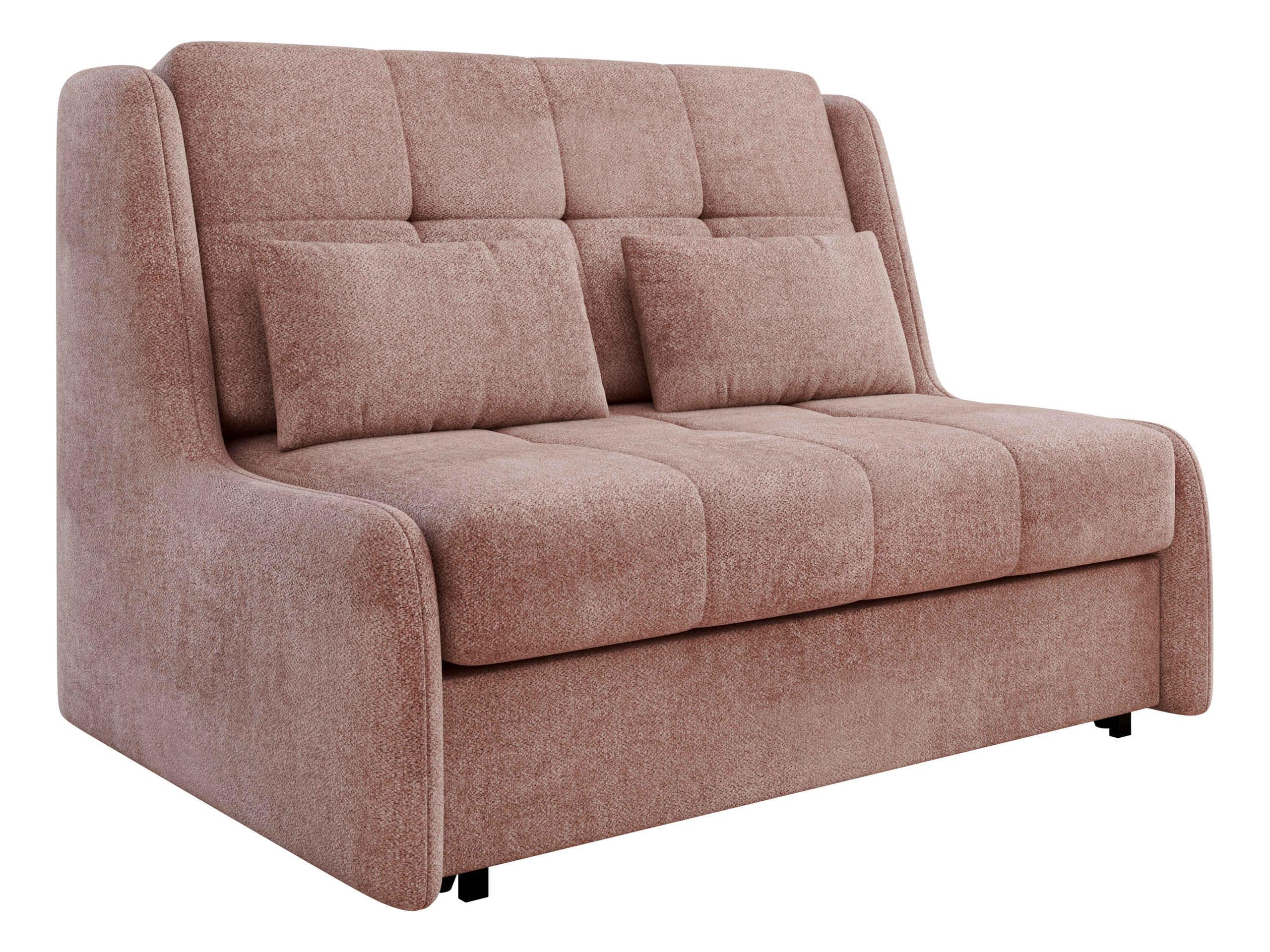 SCHLAFSOFA Viva Elite II - Schwarz/Rosa, Holz/Metall (126/85/98cm) - MIRJAN24
