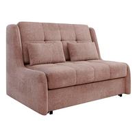 SCHLAFSOFA Viva Elite II - Schwarz/Rosa, Holz/Metall (126/85/98cm) - MIRJAN24