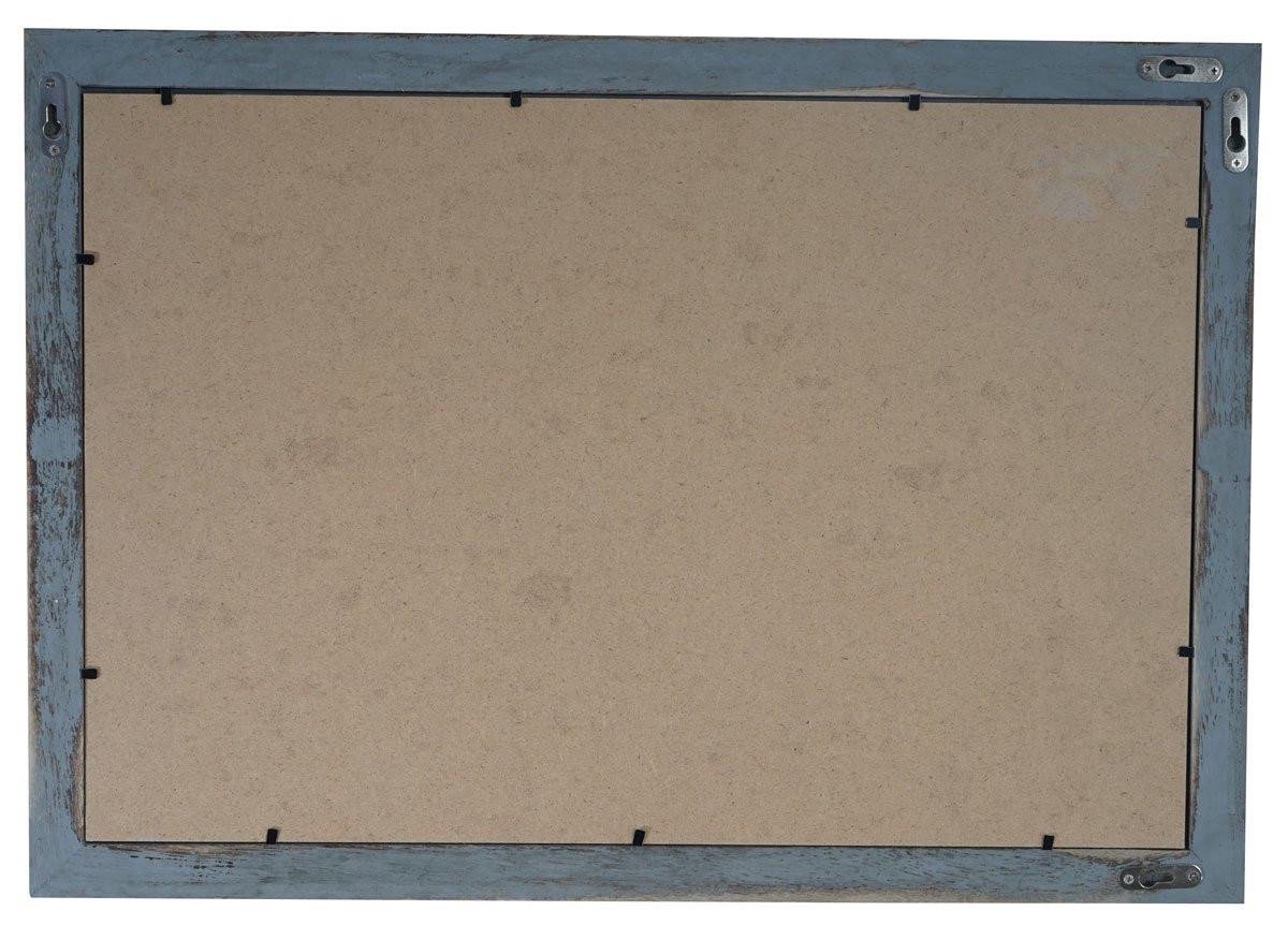 BILDERRAHMEN SHABBY-LOOK rechteckig Grau - Grau, Holz (51/36cm) - MCW