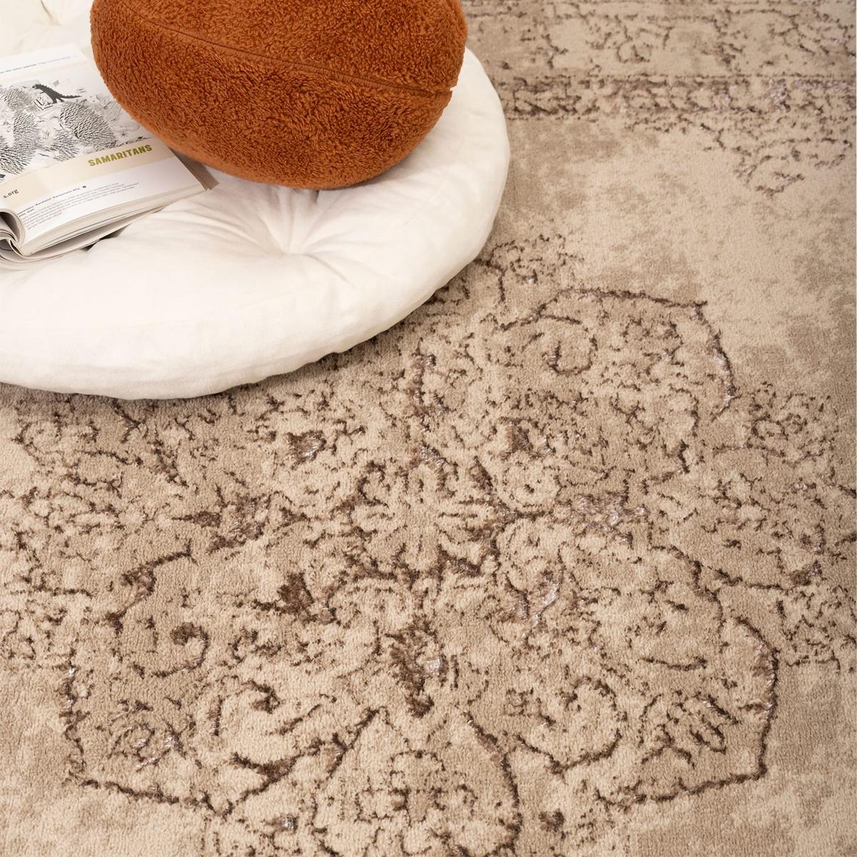 KURZFLORTEPPICH, orientalisch, Beige, 80 x 150 cm - Beige, Textil (150/80cm) - KADIMA DESIGN