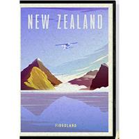 POSTER Neuseeland Stadtfarben A3 Rahmenlos - Klar, Papier (29.7/5/42cm) - Nacnic