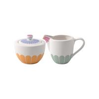 MILCH- UND ZUCKERSET Fleur Couleur bunt 2-tlg. - Multicolor, Keramik (1/2cm) - Villeroy & Boch