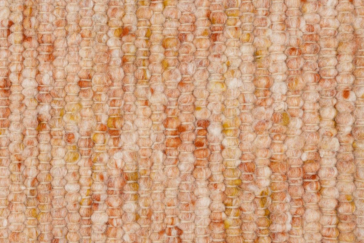 HANDWEBTEPPICH Alm-Freude 70x240 cm - Akaziefarben, Textil (70/240cm) - THEKO