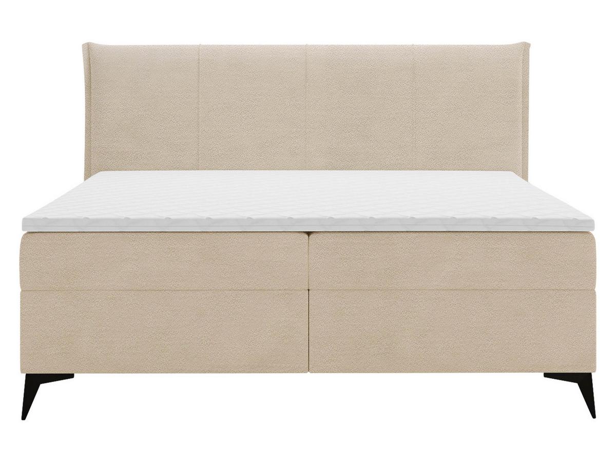 BOXBETT Eco Bis - H3 - Beige/Schwarz, Holz/Holzwerkstoff (160/200cm) - MIRJAN24