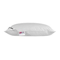 MUSIK-KISSEN mit Lautsprecher & Federfüllung 48/74 cm - Weiß, Textil (48/74cm) - Homescapes