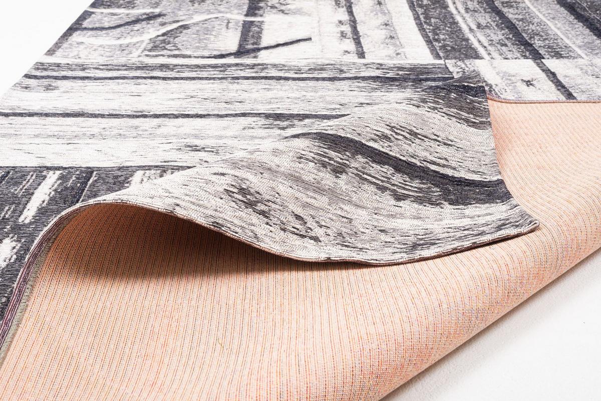 FLACHWEBTEPPICH Keitum 160x230 cm - Grau, Textil (160/160cm) - Sansibar SYLT