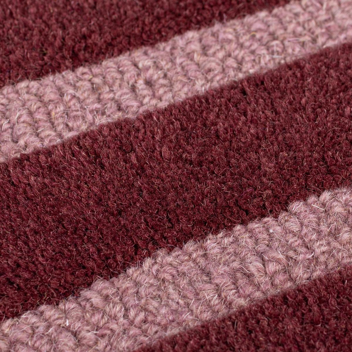 WOLLTEPPICH HALLEIN, abstrakt, Rot, 120 x 180 cm - Rot, Textil (180/120cm) - KADIMA DESIGN