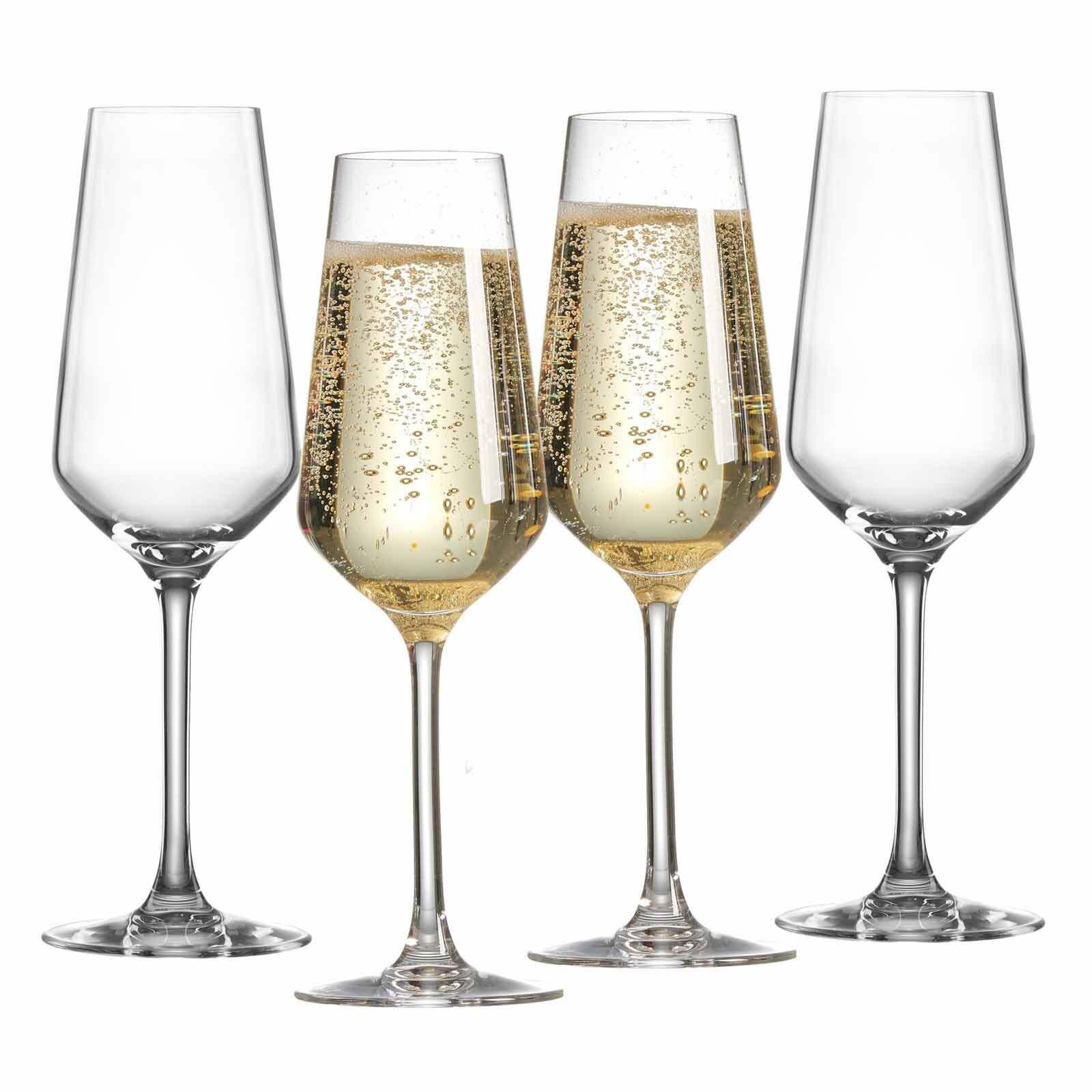 SEKTGLÄSER Mambo transparent 230 ml 4er Set - Transparent, Glas (0.23L) - Ritzenhoff Breker