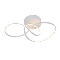 LED DECKENLEUCHTE Oryvith 41/19.5/16.5 cm - Weiß, Kunststoff/Metall (41/19.5/16.5cm) - ZMH