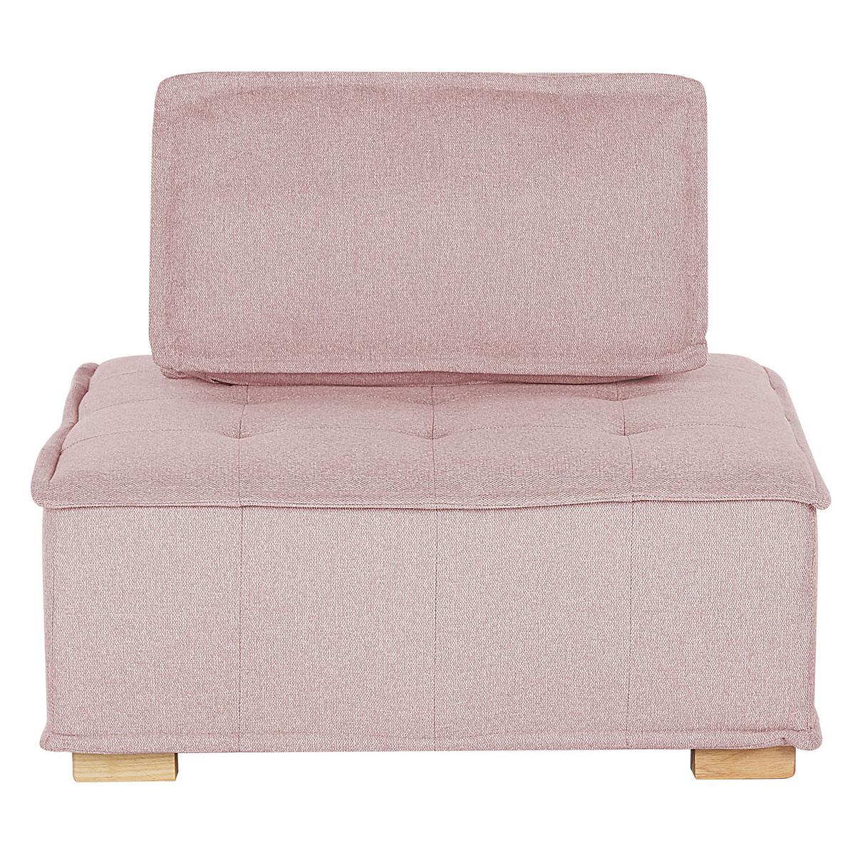 4-SITZER SOFA SET Polsterbezug Rosa Tibro - Pink, Textil (200/40/100cm) - Beliani