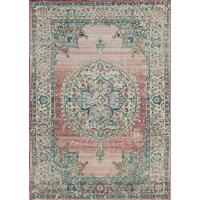 TEPPICH Outdoor Orientalisch LIMMAT Polypropylen Pink 200 x 290 cm - Rosa, Textil (200/290cm) - KADIMA DESIGN