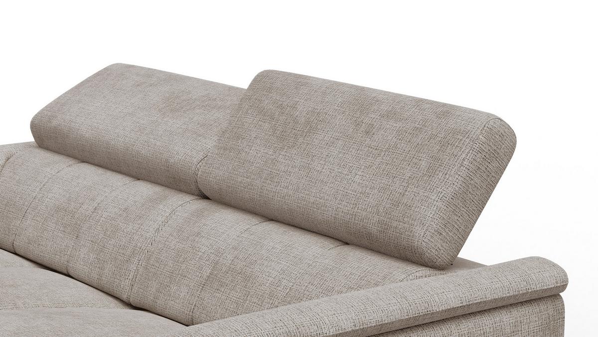 RELAXSOFA RODEN 3-Sitzer, beige - Beige, Holz/Textil (194/82/103cm) - Wozimo