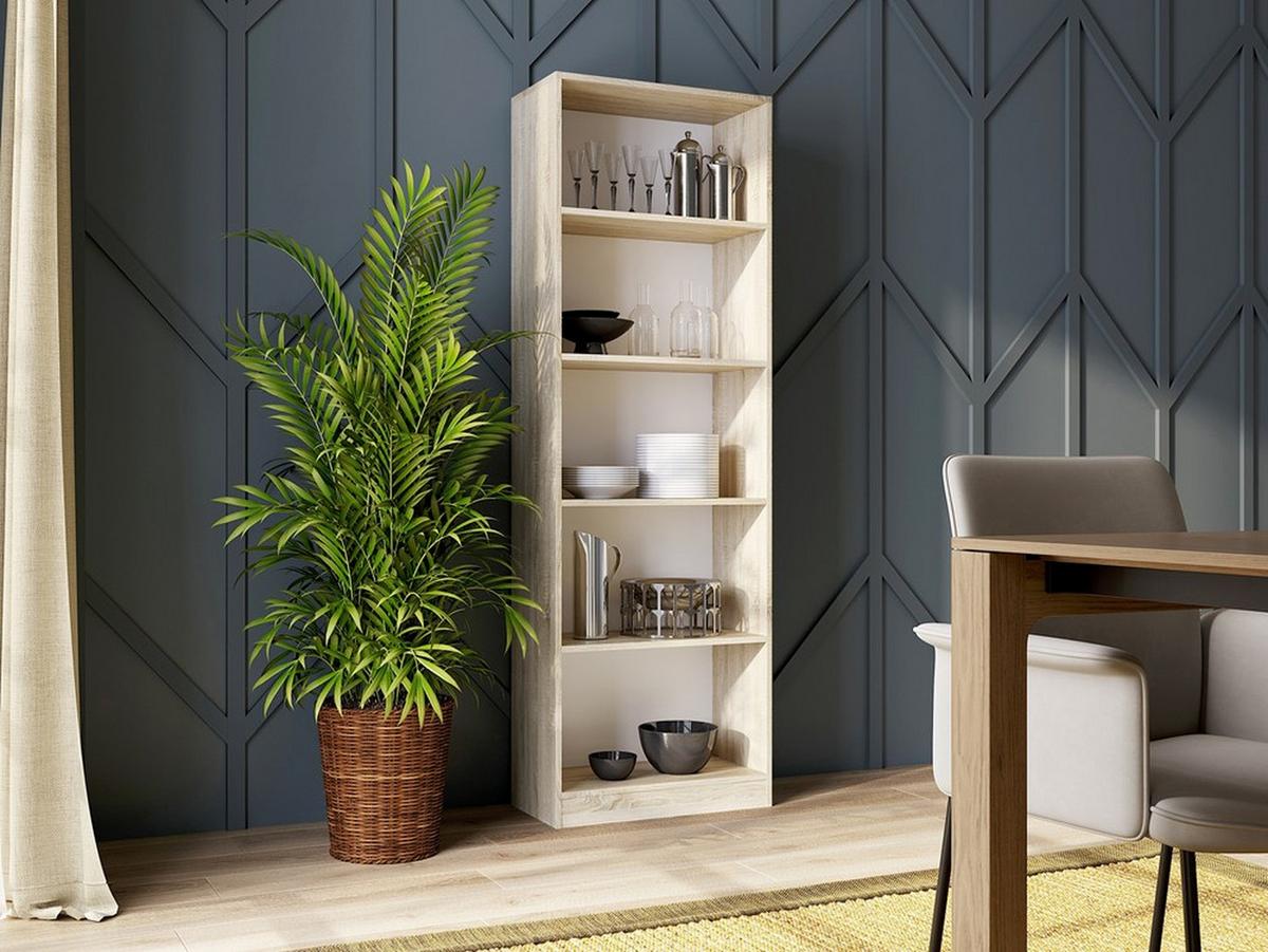 BÜCHERREGAL Sonoma 60/182/30 - Sonoma Eiche, Holzwerkstoff (60/182/30cm) - RAUMHIRSCH FURNITURE