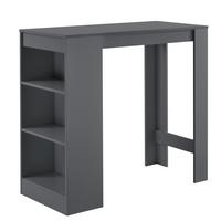 BARTISCH Kouvala - Dunkelgrau, Holzwerkstoff (50/110/103cm) - [en.casa]