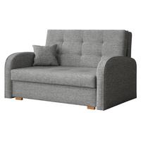 SCHLAFSOFA Viva Gold II - Greige/Braun, Holz/Textil (133/85/98cm) - MIRJAN24
